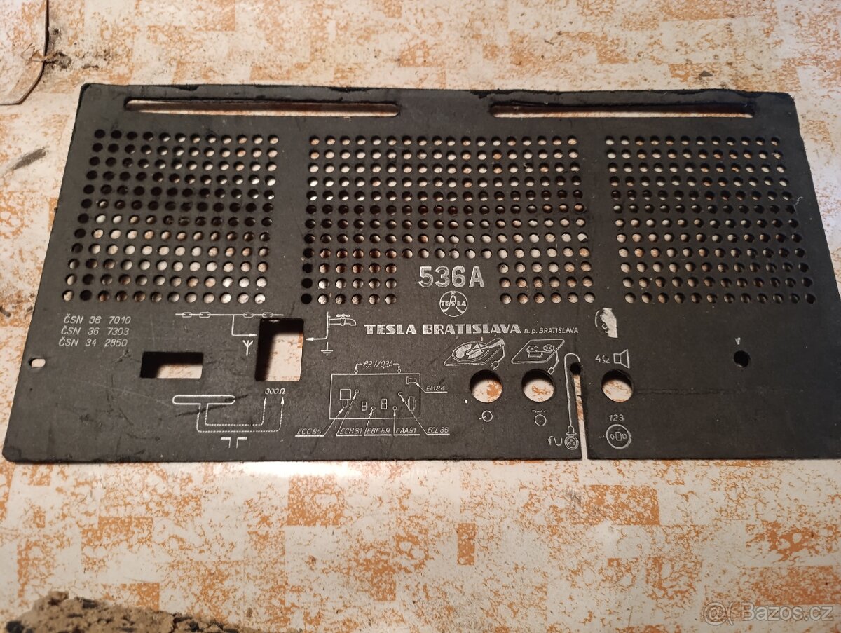 zadní kryty na historická radia - 7