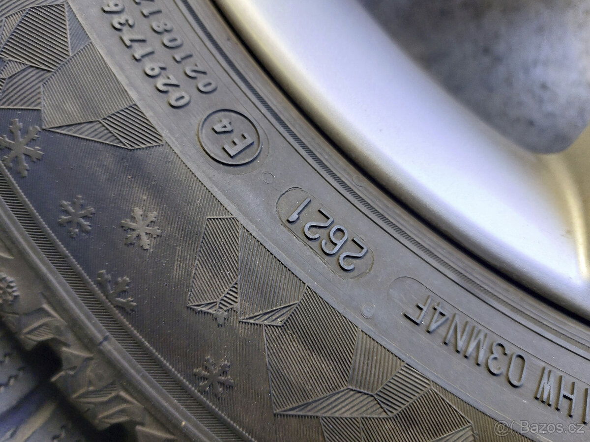 Originál alu kola 16" na Škoda Scala zimní pneu - 7