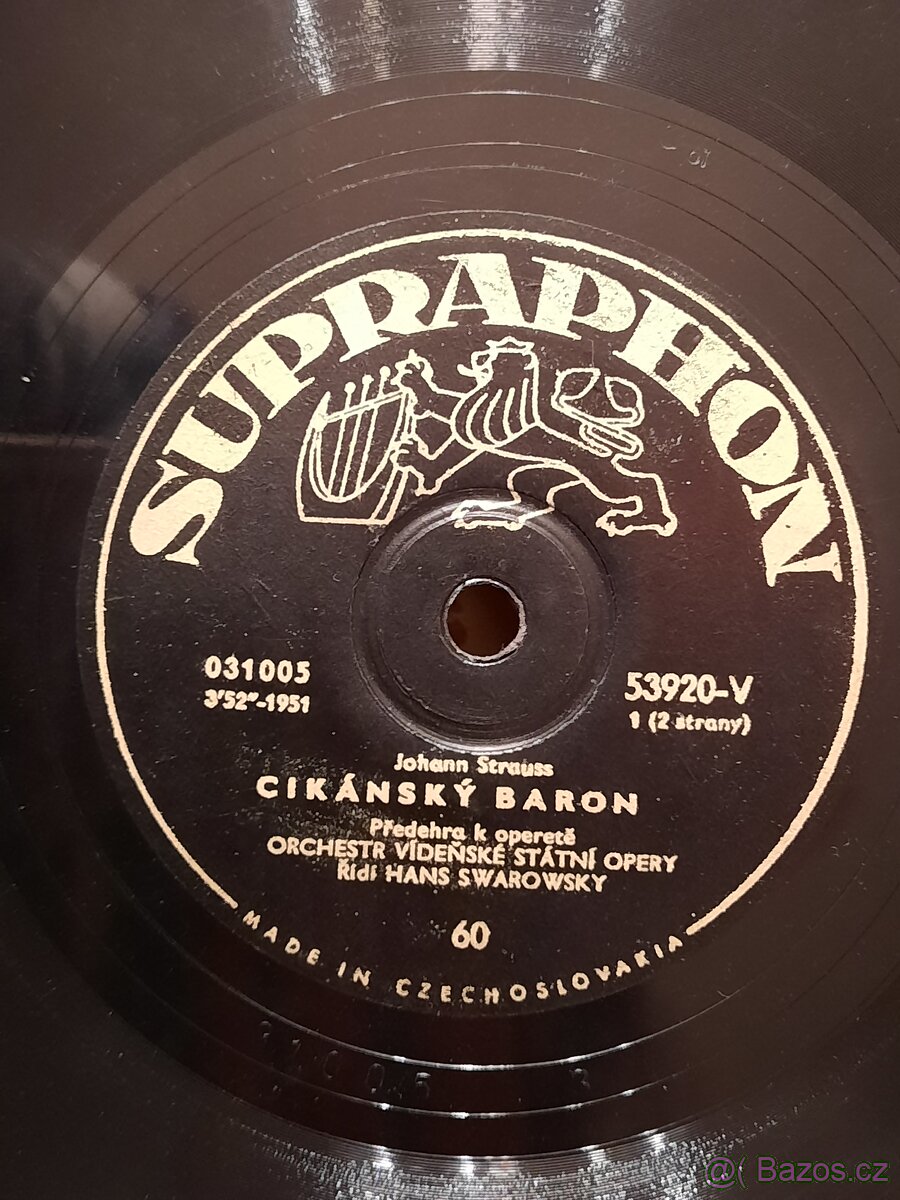 Česká filharmonie / šelakové desky - 7