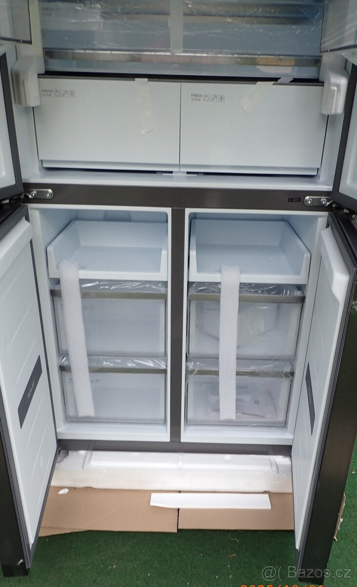 Americká lednice TCL RC456CXE0 nové čti... - 7