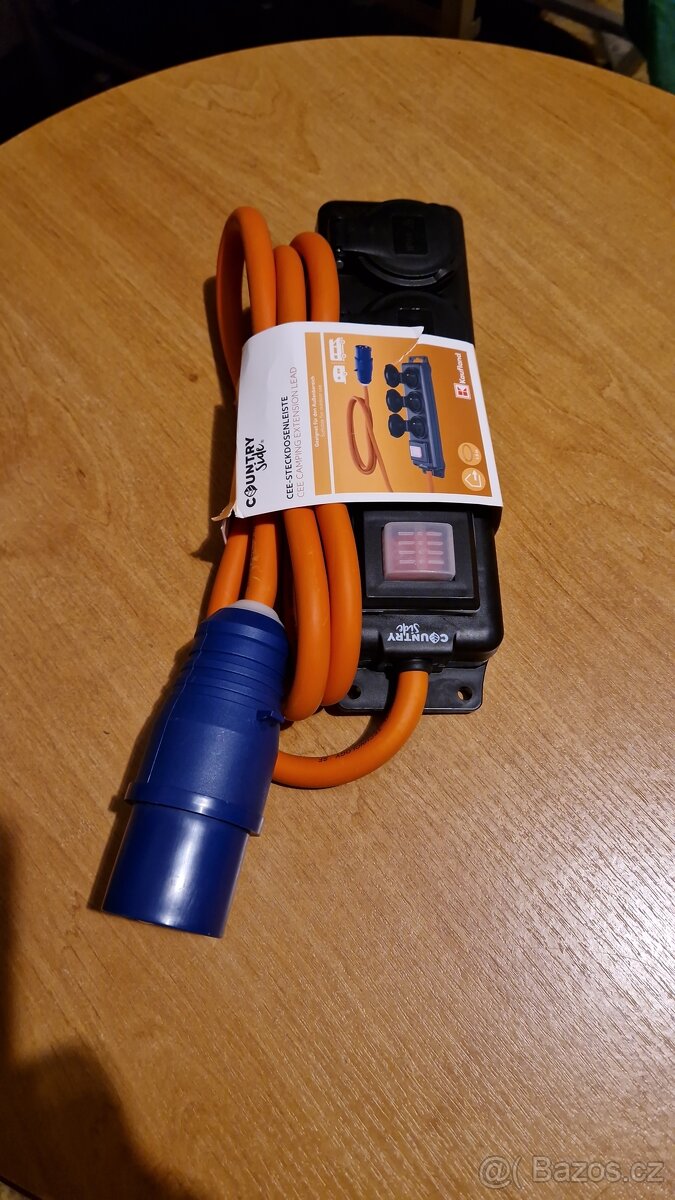 Zásuvková lišta CEE pro karavany, 1.5m. NOVÁ. - 7