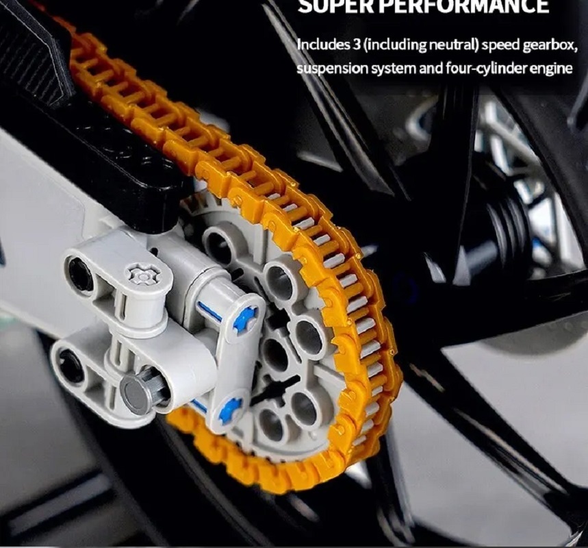 Stavebnice motocykl BMW - 7