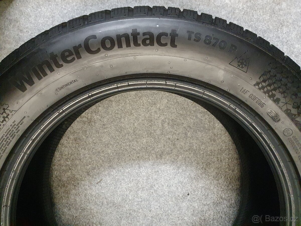 2x ZÁNOVNÍ 235/60 R18 Zimní pneu Continental WC TS870P - 7