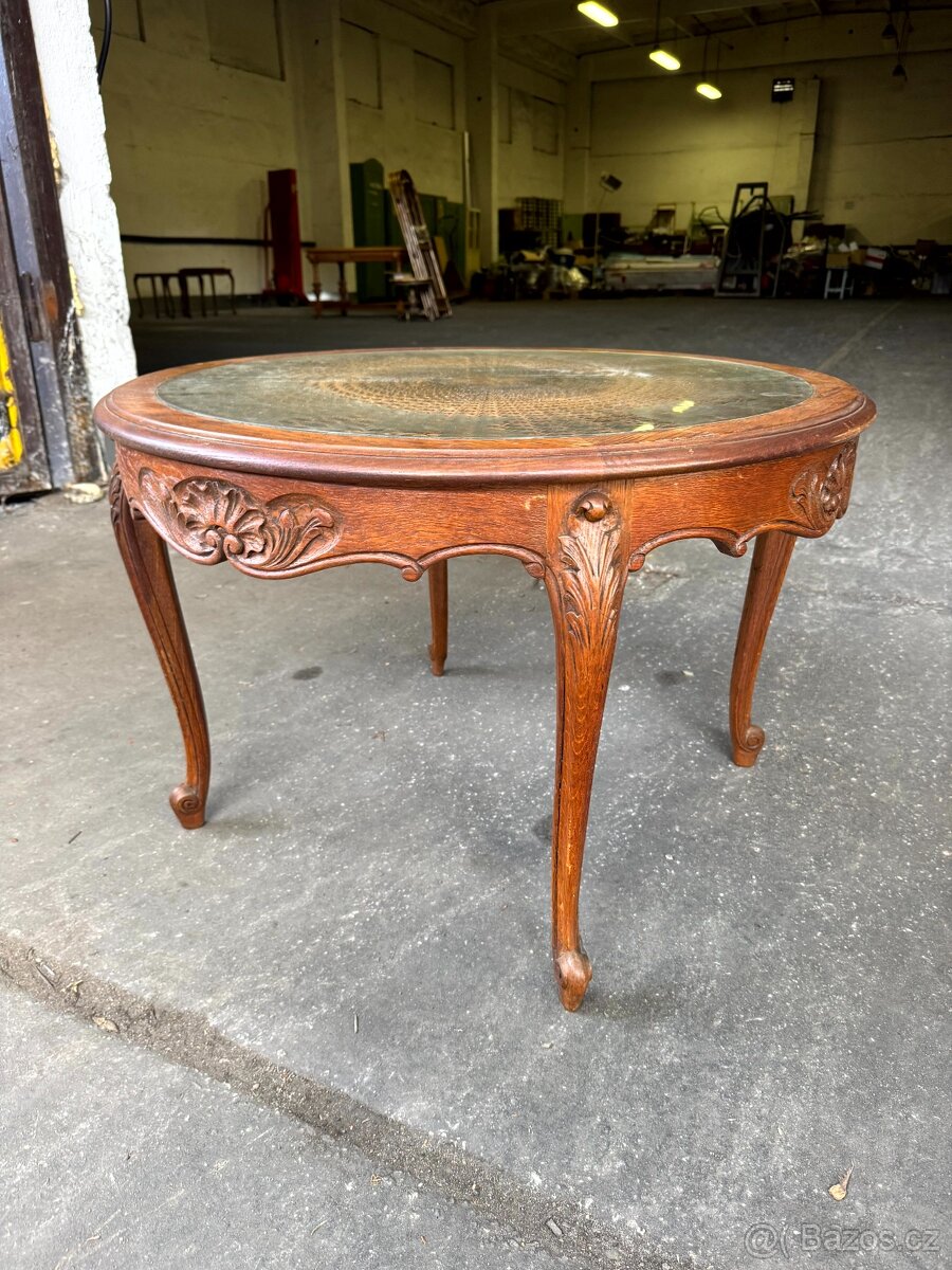 Francouzský kulatý konferenční stůl (132029) - 7