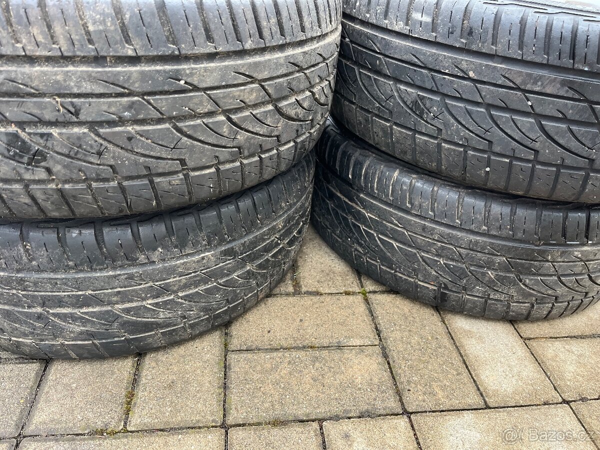 4x litá kola Fiat 4x98 R15, letní pneu - 7