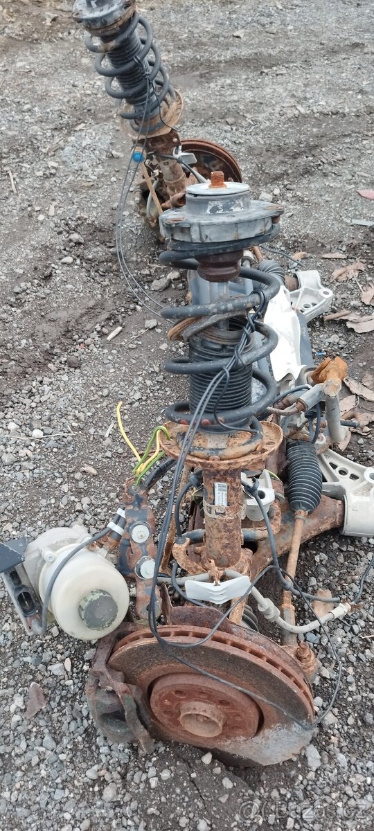 Náprava fabia rs, servo, poloosy - 7