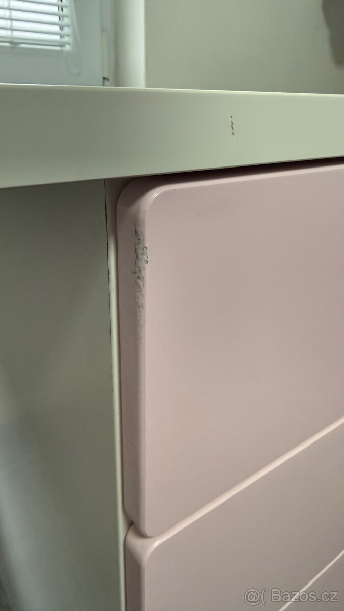 Patrová postel SMASTAD s psacím stolem - 7