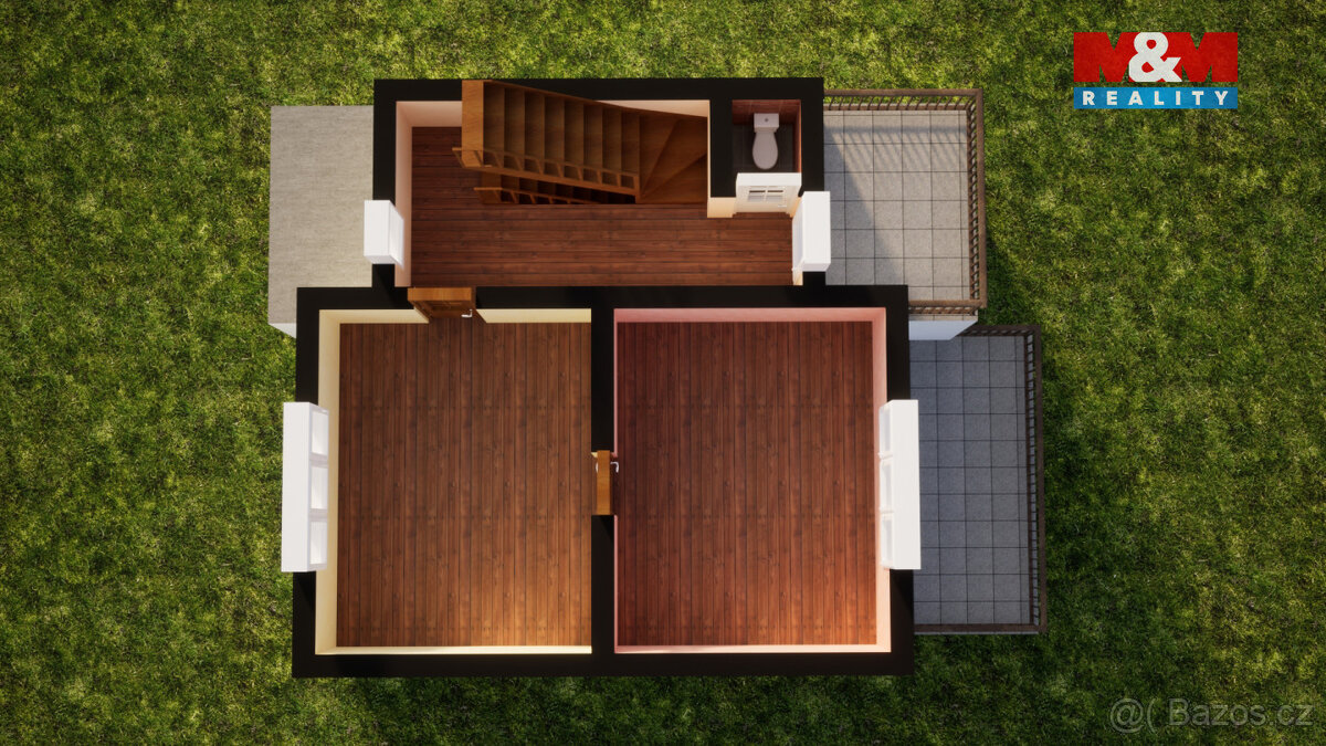 Prodej rodinného domu, 3+1, Šluknov, ul. K. H. Máchy - 7