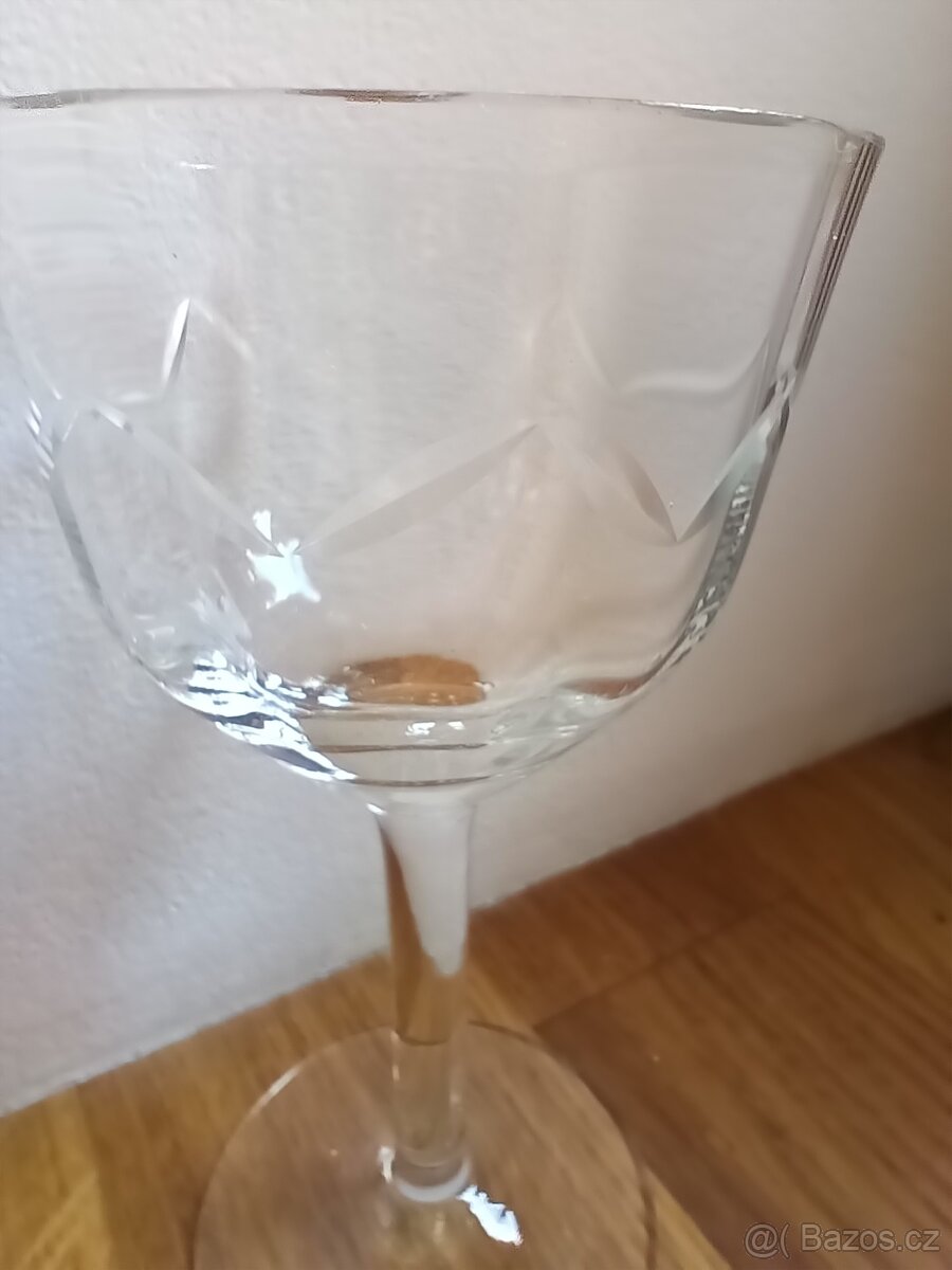 Broušené skleničky na likér 2 x 6 kusů - 7