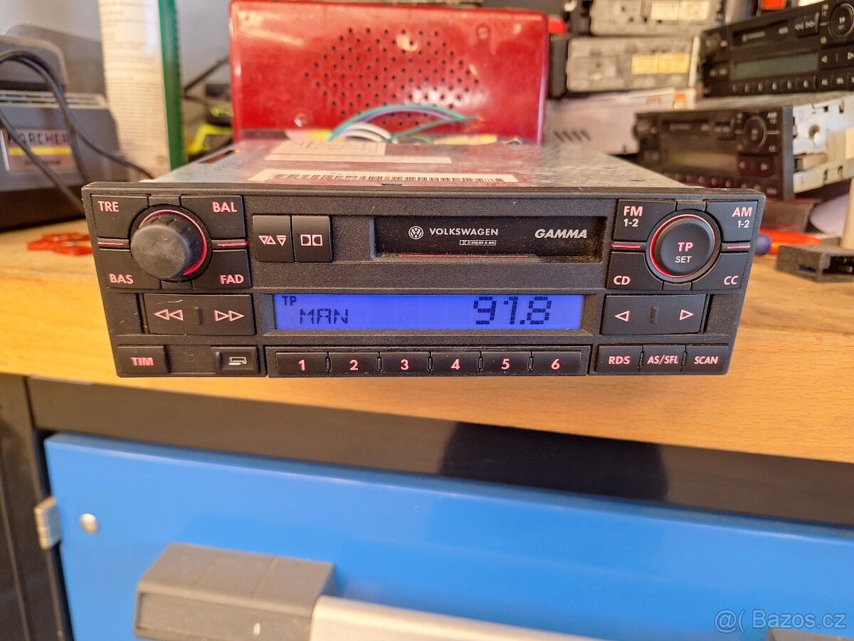 Vw gamma 5 , autoradio z vw t4 - 7