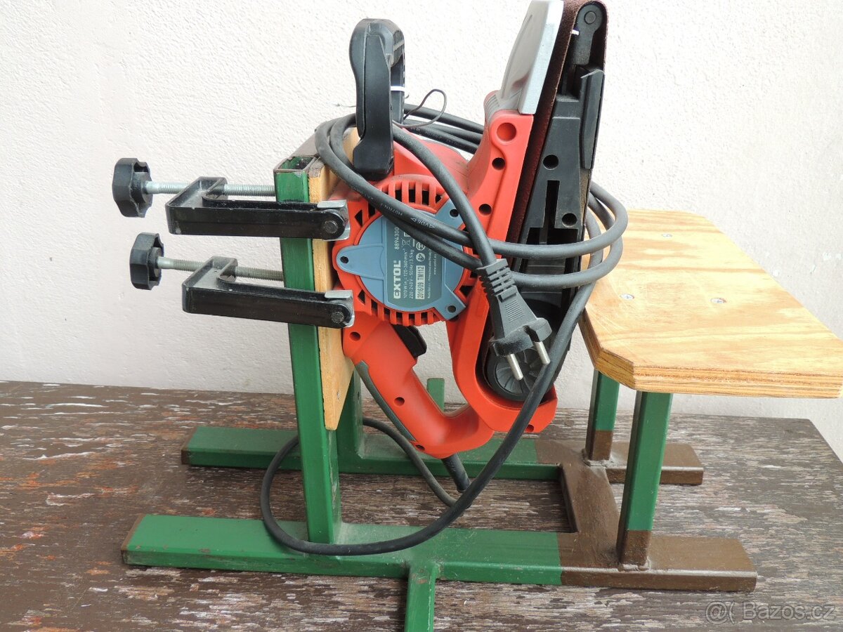 Pásová bruska Extol Premium EBS 1010 + stojan - 7