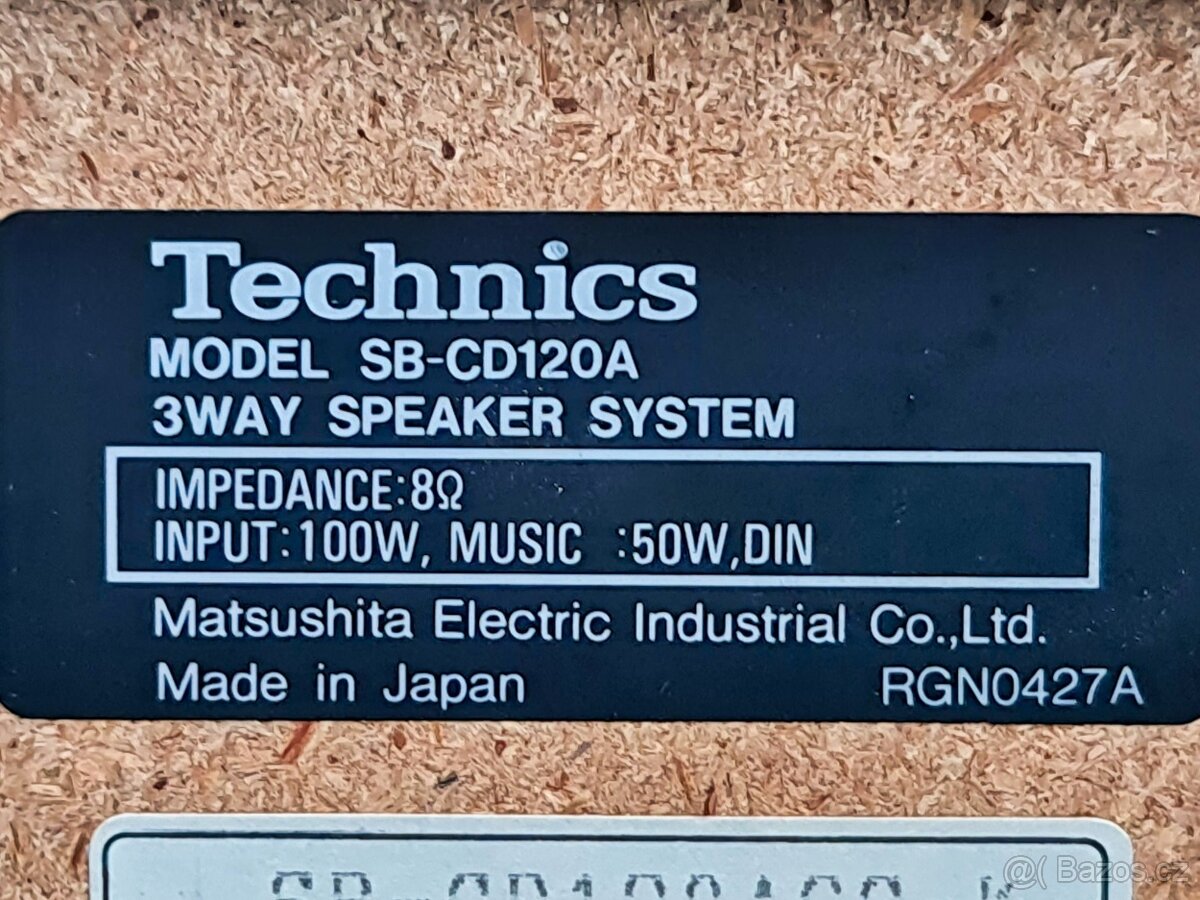 Technics SB-CD120A, Japan - 7
