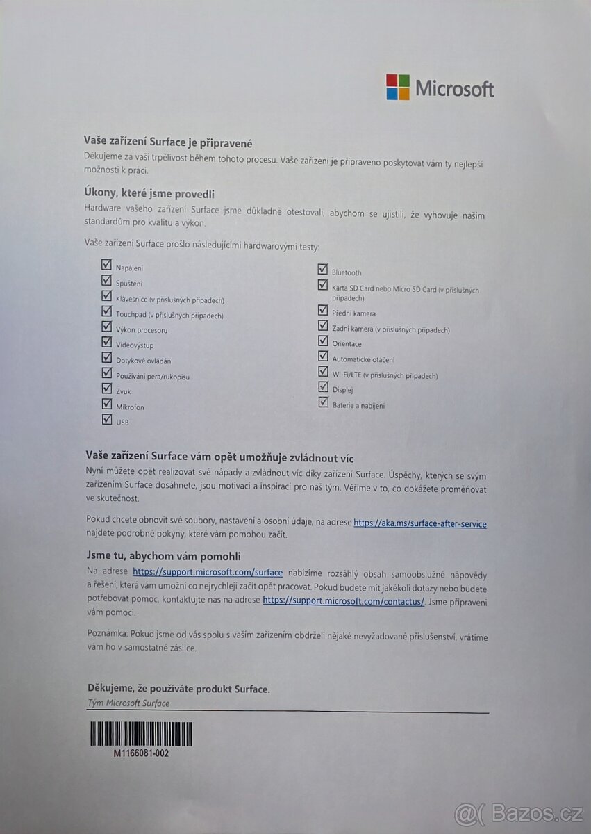 MS Surface Pro 9 SET (Klávesnice, Pero) - 7