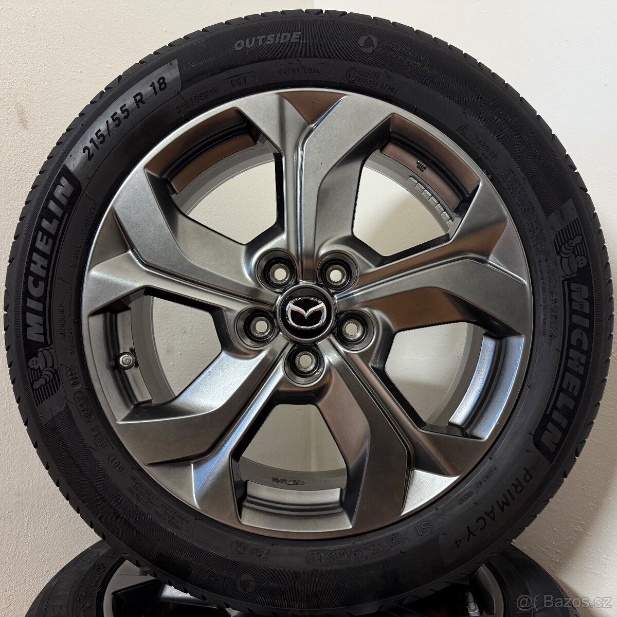 MAZDA CX-30 5x114,3 R18 ET45+LETNÍ 215/55R18 7mm - 7