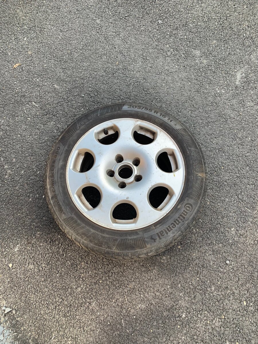 Disky audi 7JX16H2 ET42 (5x112)+ pneu 205/55 r16 - 7