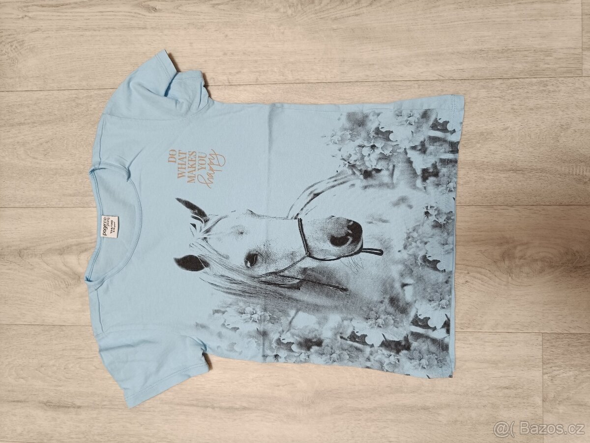 Různá trička vel. 134-140 - 7