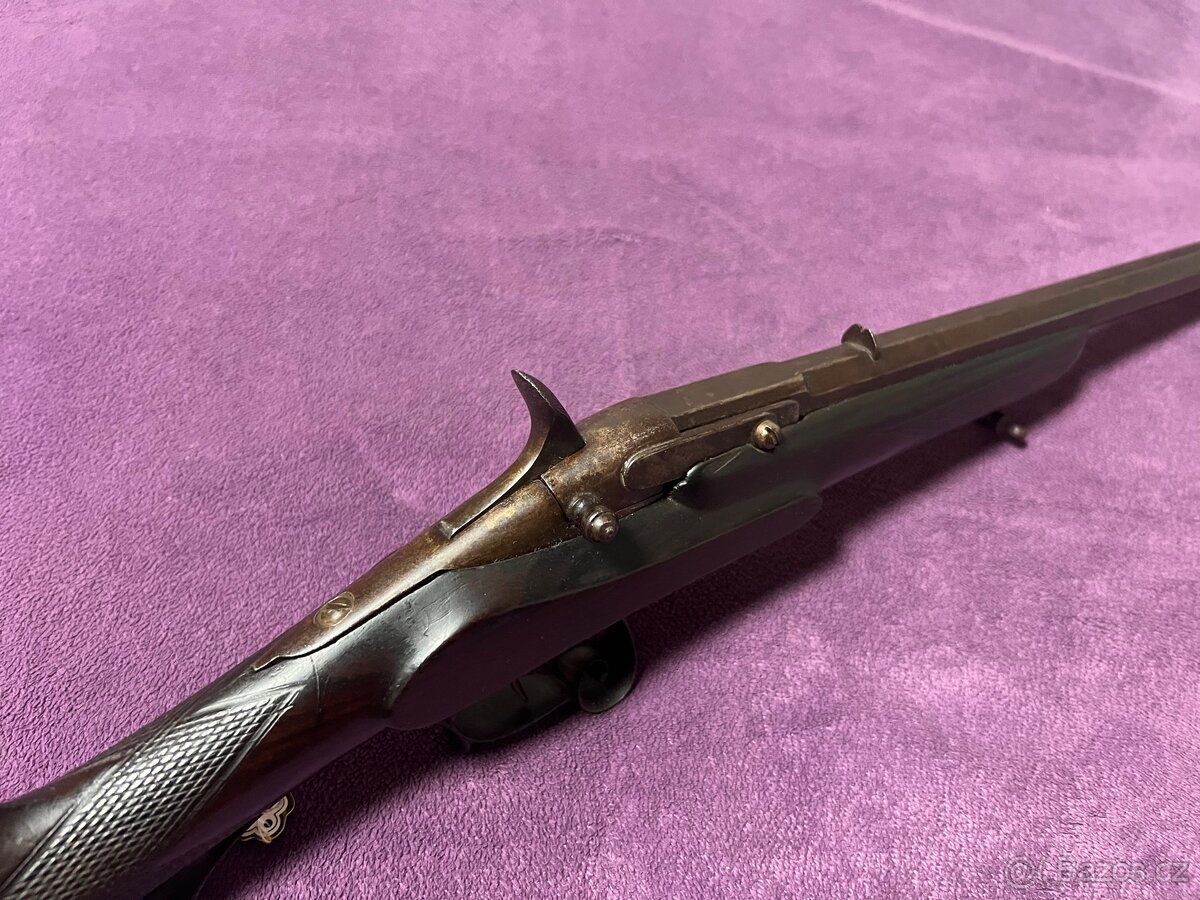 Vzácná Puška Flobert - 9 mm S Drážkou - 7