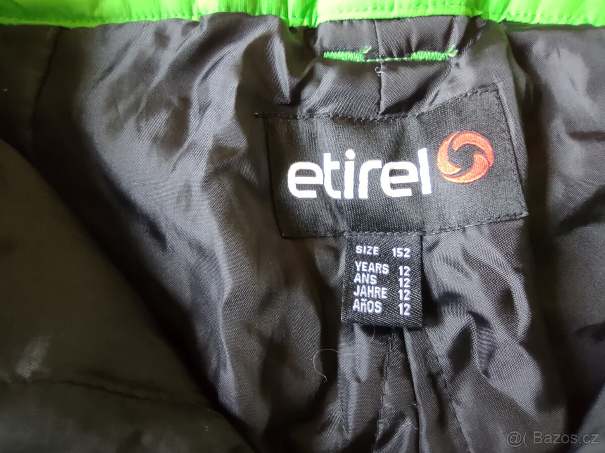 Lyžařský set - bunda a kalhoty velikost 152 - 7