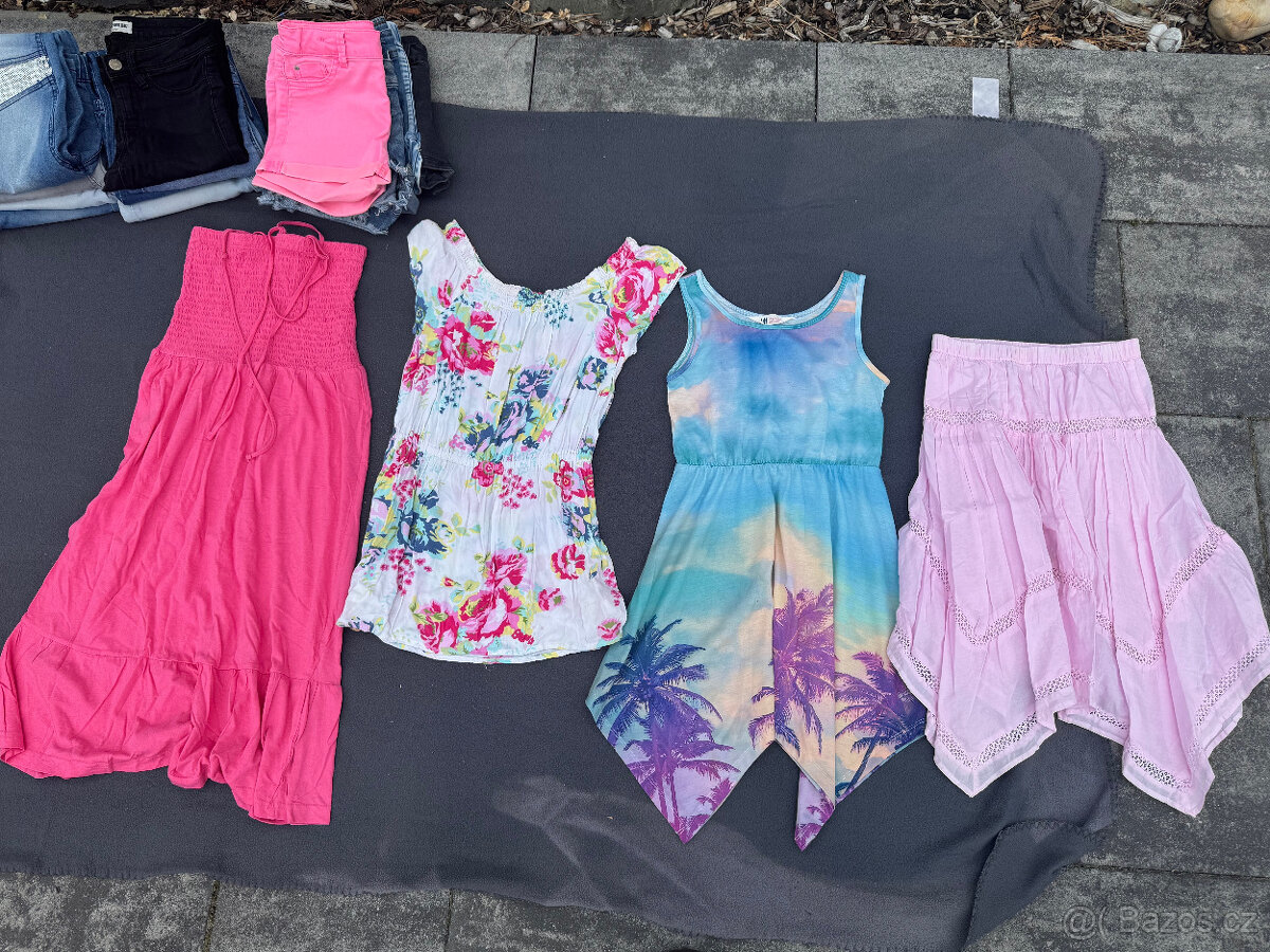 Dívčí oblečení vel. 142-158, větší množství - 7