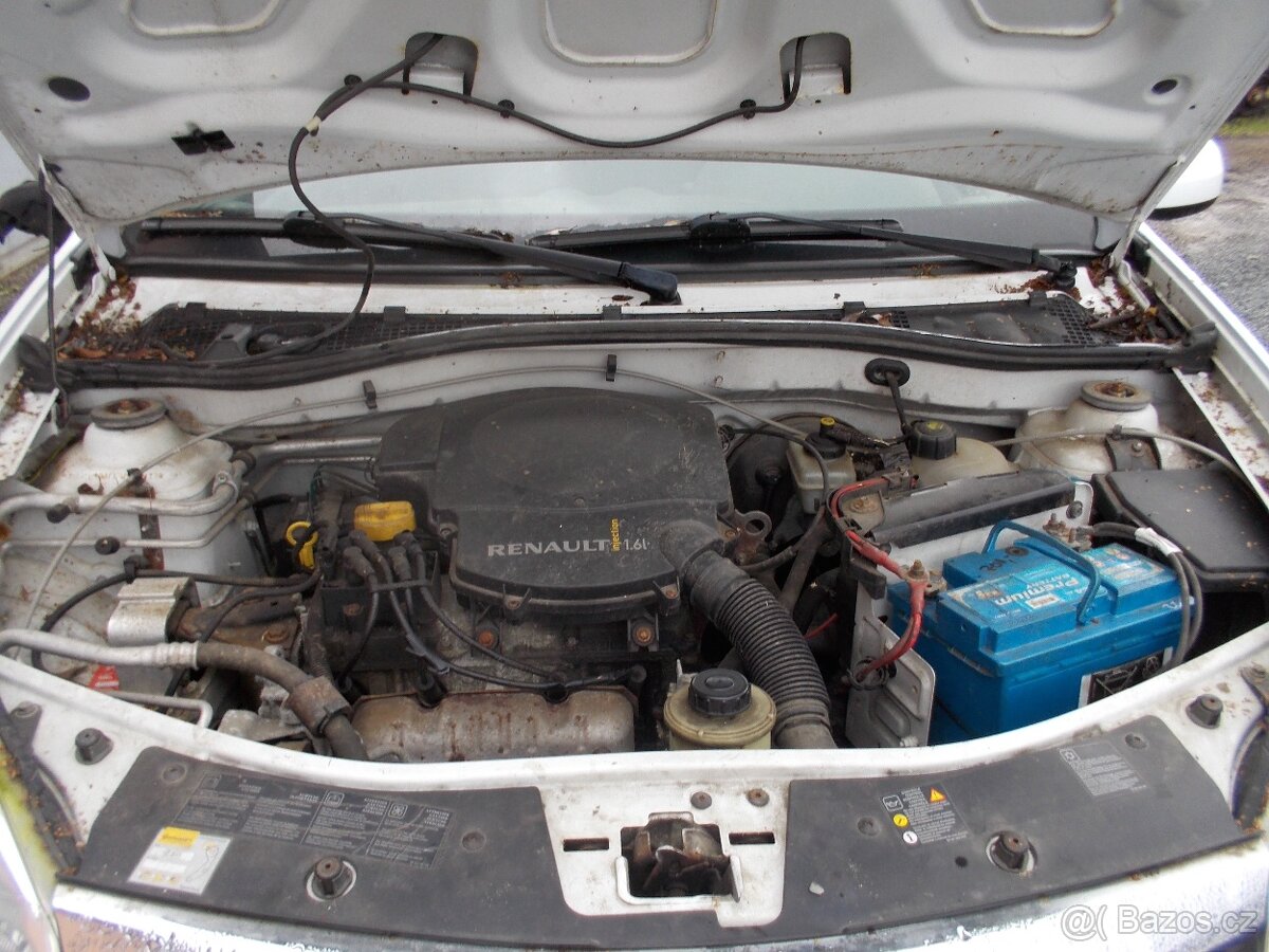 Sandero - náhradní díly - 1.6 64kw - K7MF7 - 7