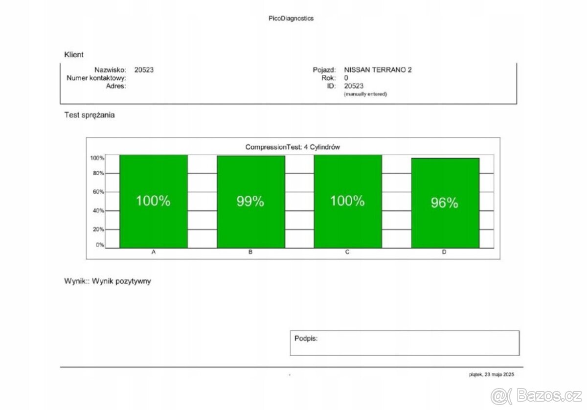MOTOR NISSAN TERRANO 2 II 2001 2.7TDi 125HP TD27TI - 7