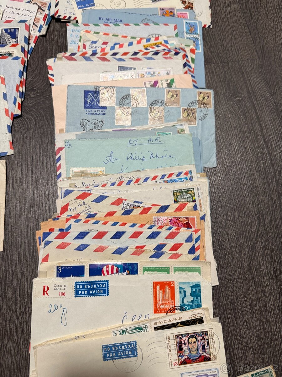 Sbírka známek, poštovní známky - přes 560 kusů celistvostí - 7