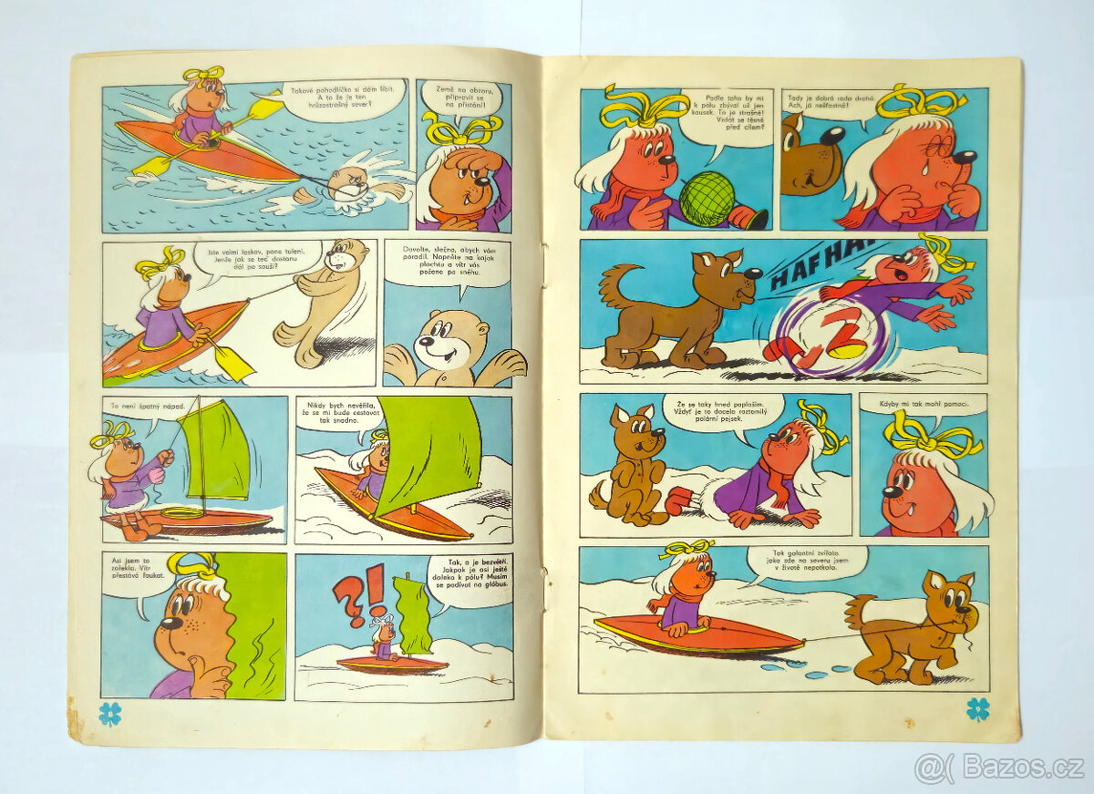 Čtyřlístek č.6 - V polárních krajích - Original 1969 - 7