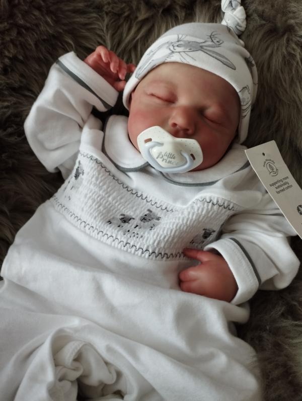 Nový ovečkový overal pro mimi - 7