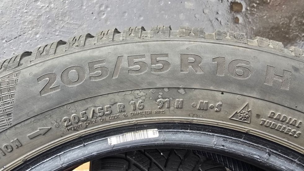 Zimní pneu 205/55/16 Continental - 7