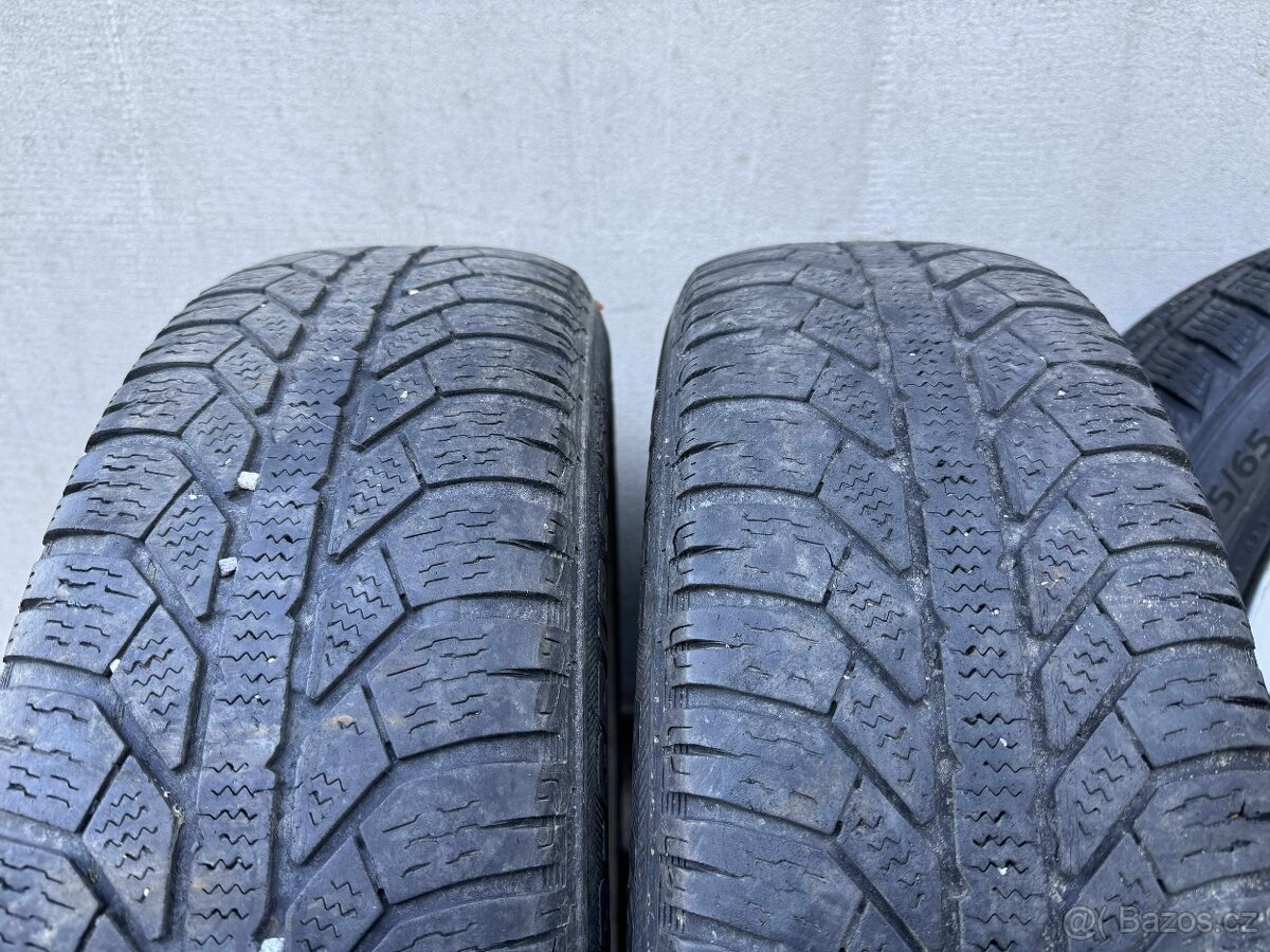 Prodám zimní sadu ALU kol Peugeot 206 - 7