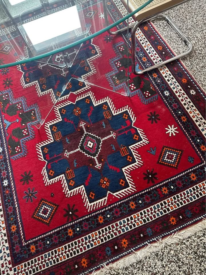 Orientální barevný velký koberec vlna 210x160cm - 7