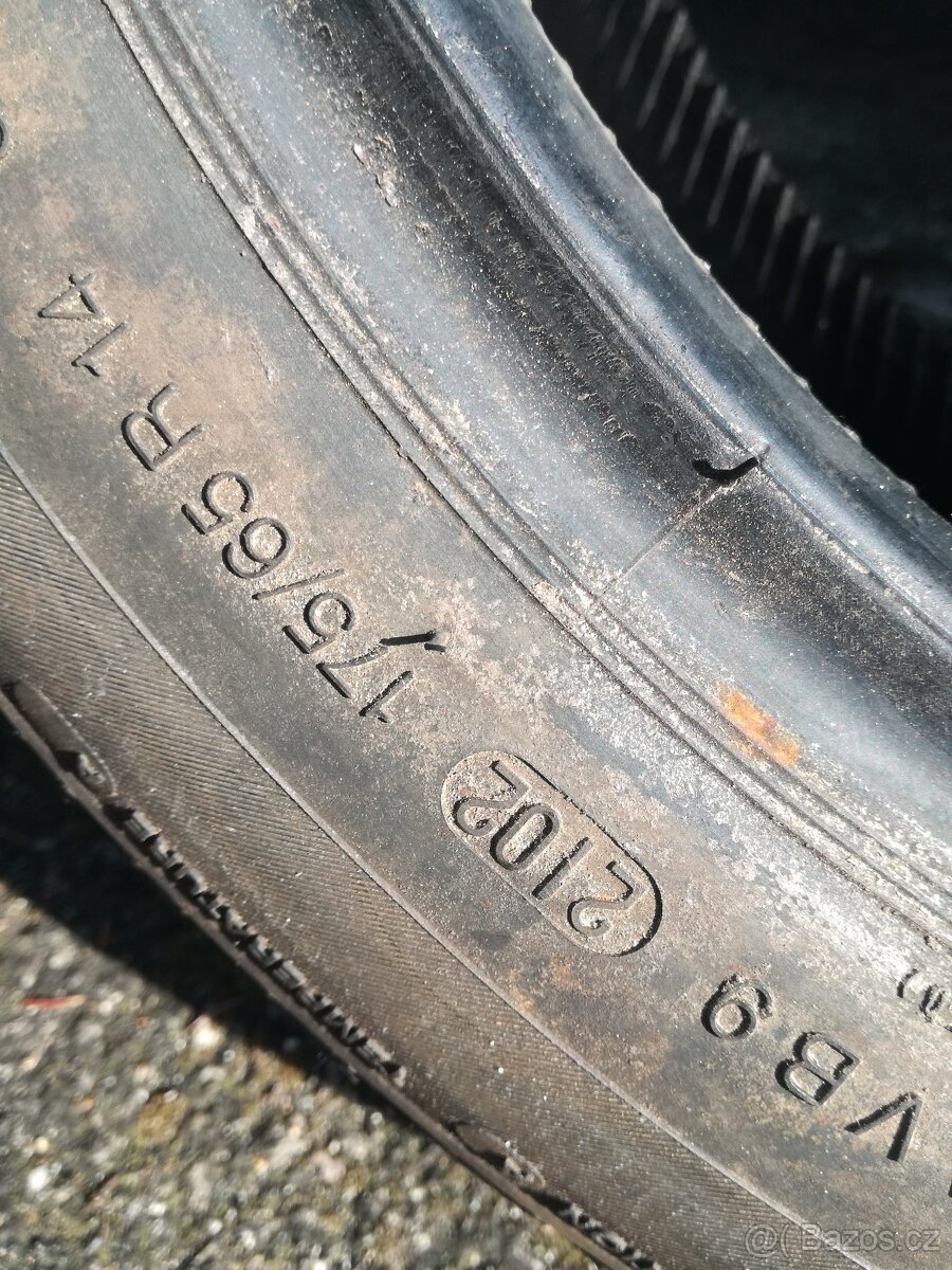 Continental letní pneu 175/65/14 - 2ks 97-100% - 7
