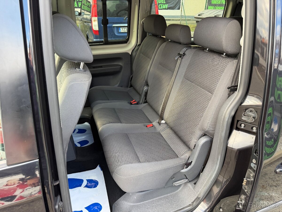 VOLKSWAGEN CADDY MAXI 2,0 TDI-103 KW, 7 MÍST, PARK. SENZORY - 7
