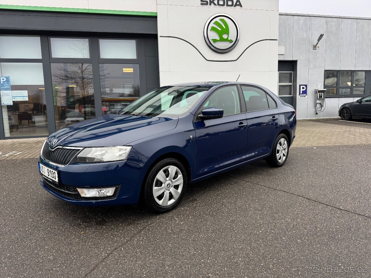 Škoda Rapid 1.6TDI 66kW, ČR, autoriz. servis - 7