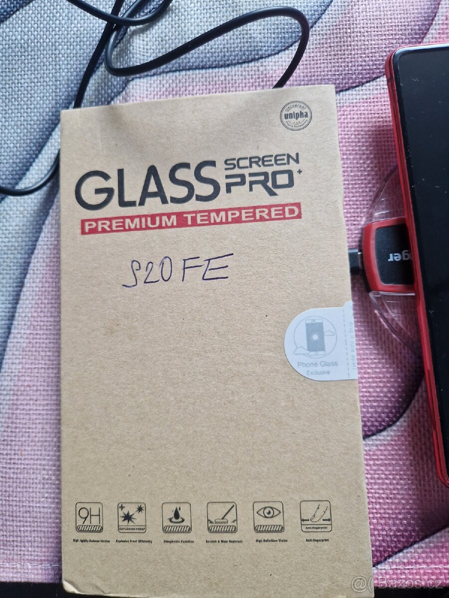 Samsung galaxy dual Sim S20 fe 5g červený s příslušenstvím - 7