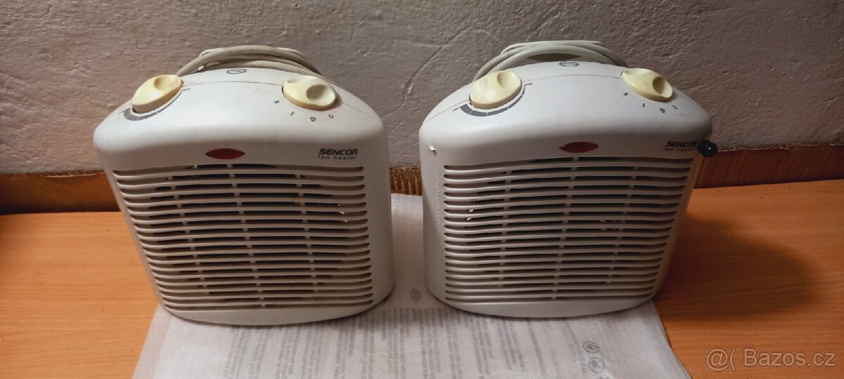 Ventilátor Přímotop Sencor 2ks - 7