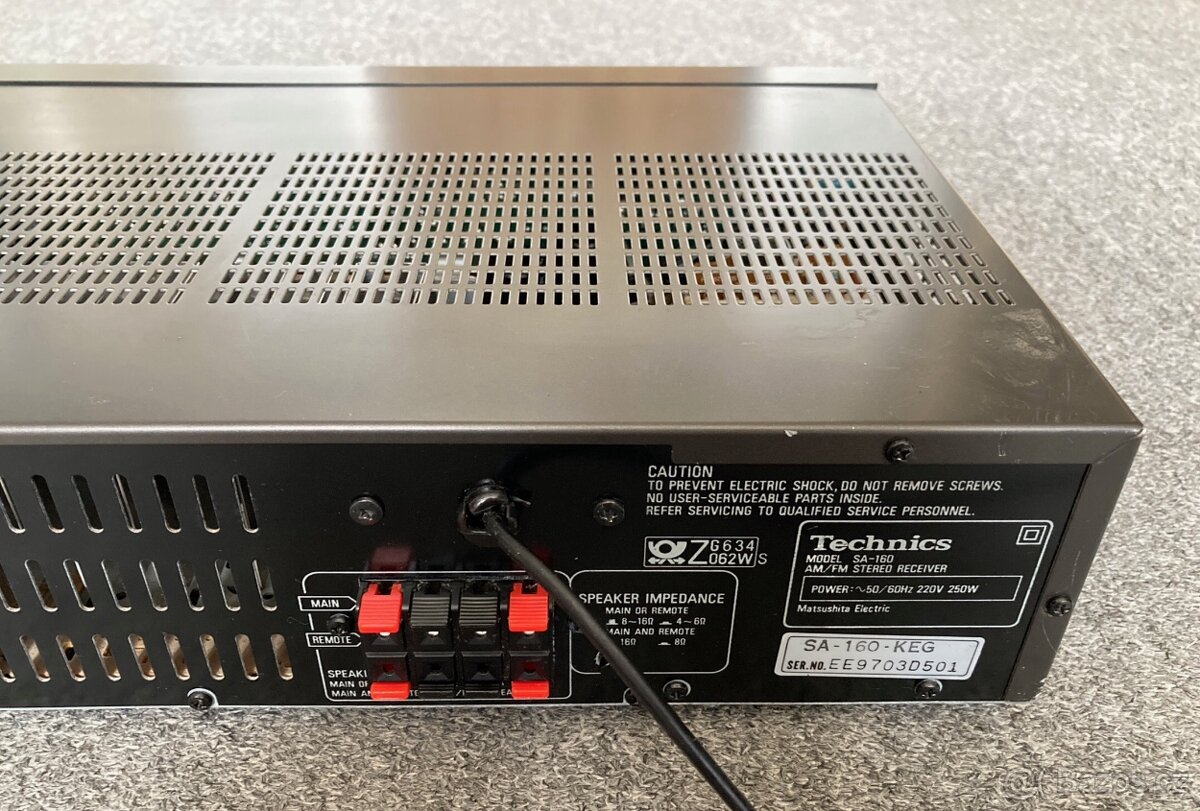 Audio receiver Technics SA-160 - 7