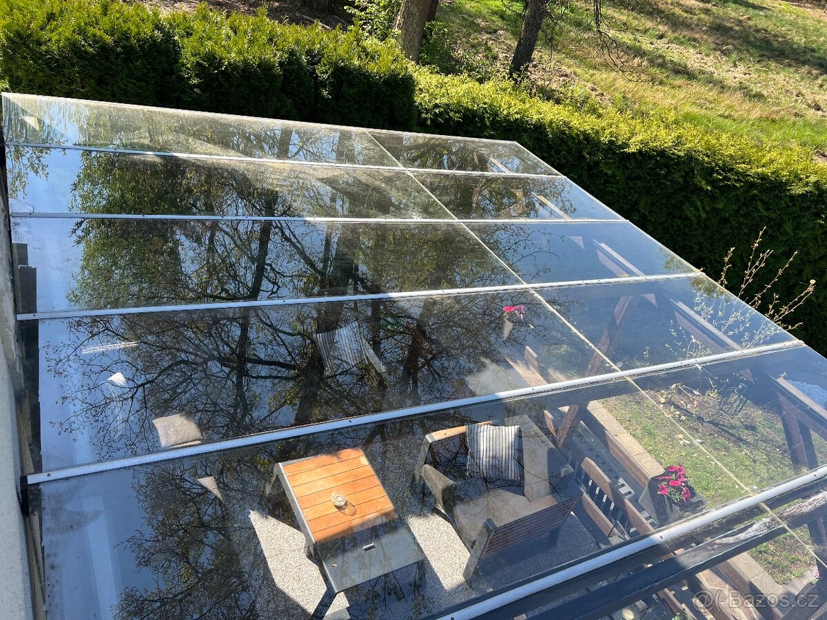 Pergola ,skleněná střecha - 7