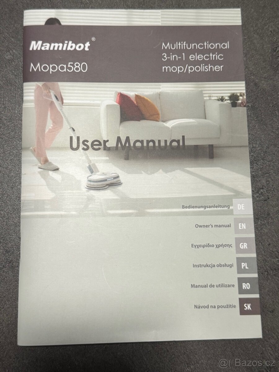 Akumulátorový mop Mamibot Mopa 580 - 7