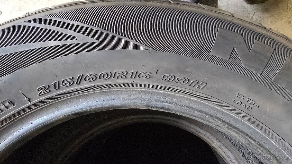 215/60/16 4x letní pneu Nexen - 7