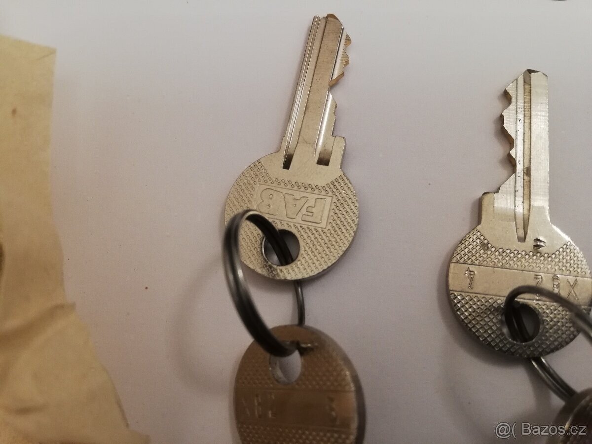 Zámek řízení sedla FAB Jawa ČZ kývačka pionýr 125 175 250 - 7