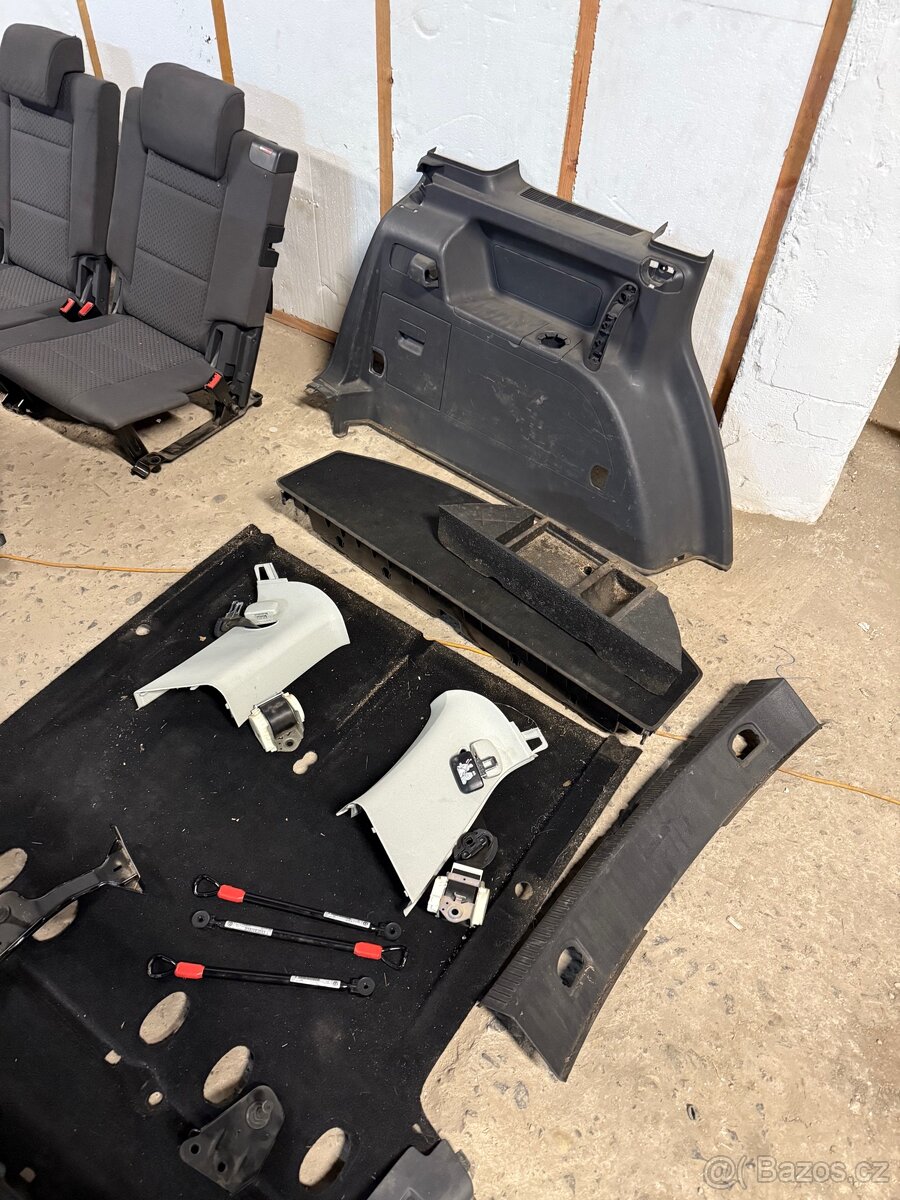 Sedačky 7 míst VW touran 1T1 - 7