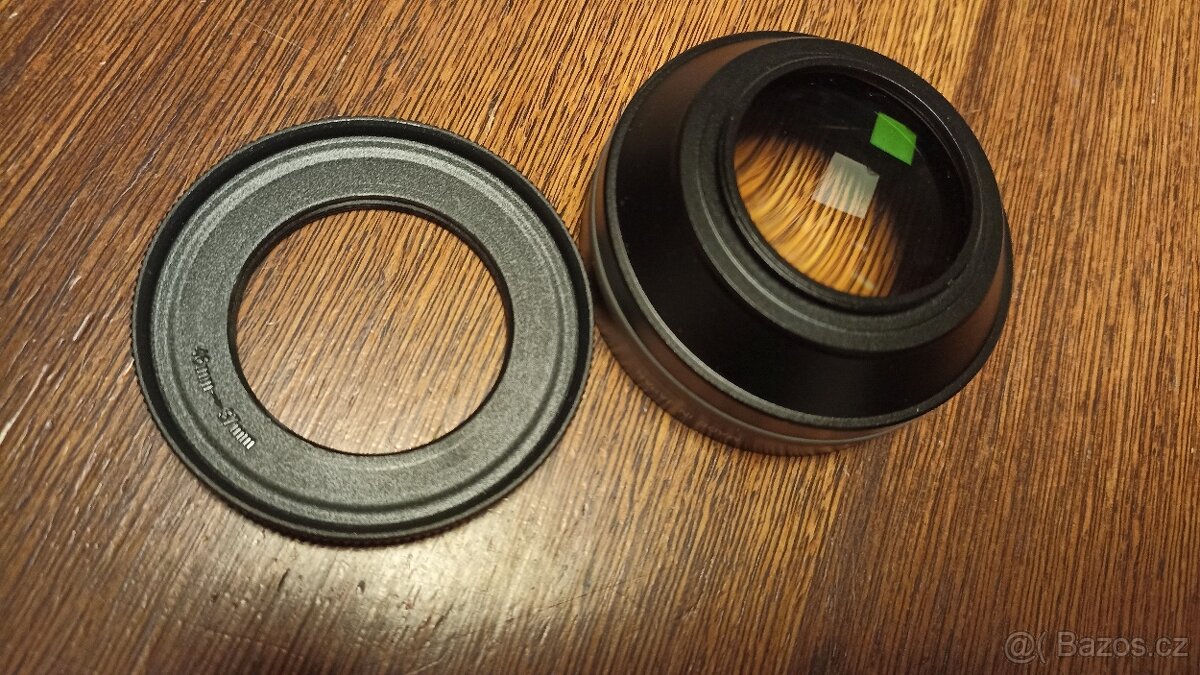 Sony objektiv VCL-HGA07B x0.75 + redukce 46mm / 37mm - 7