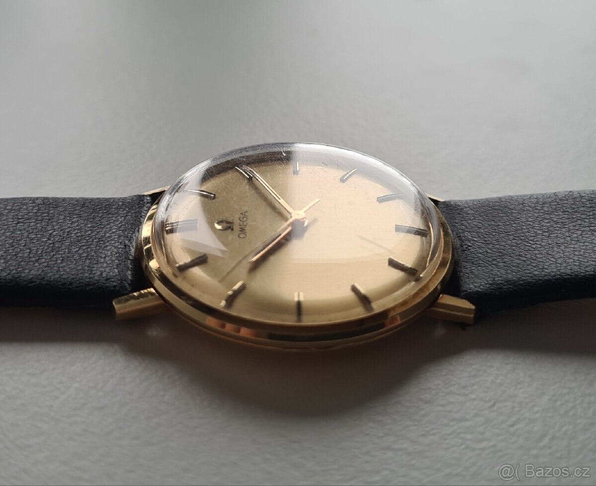 Pánské zlaté náramkové hodinky Omega 18K - 7