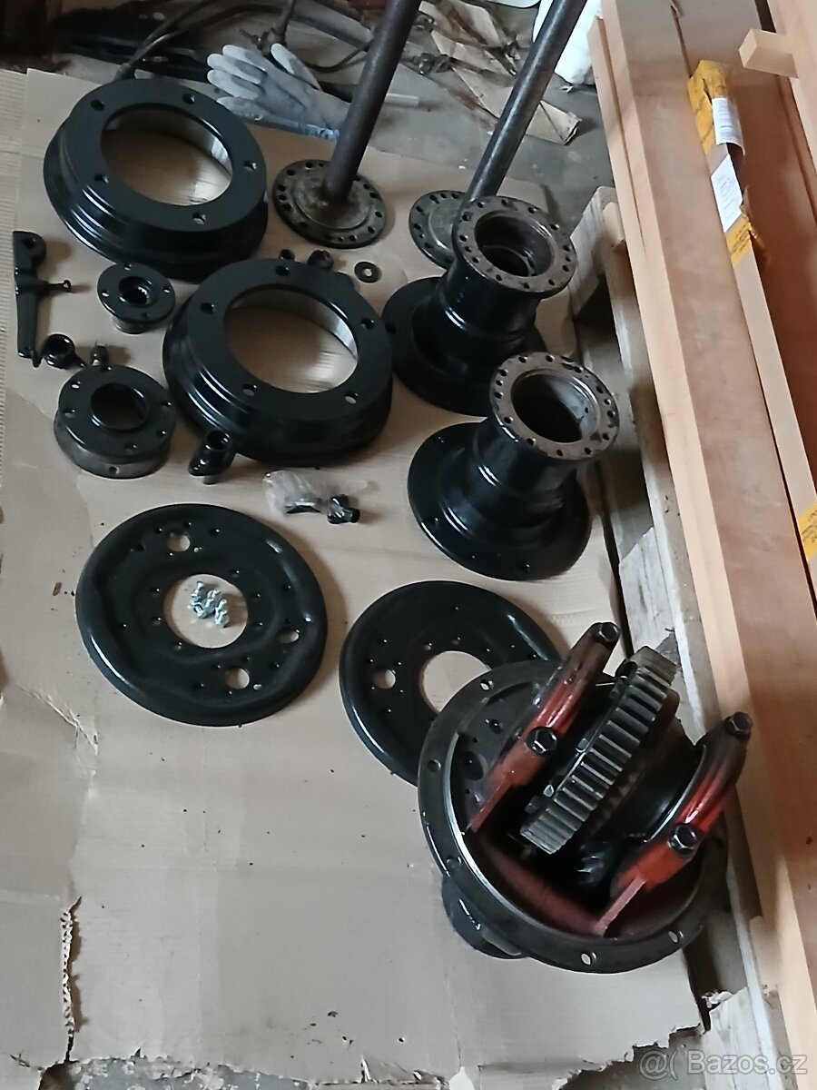 Prodám zadní nápravu multicar M25 - 7