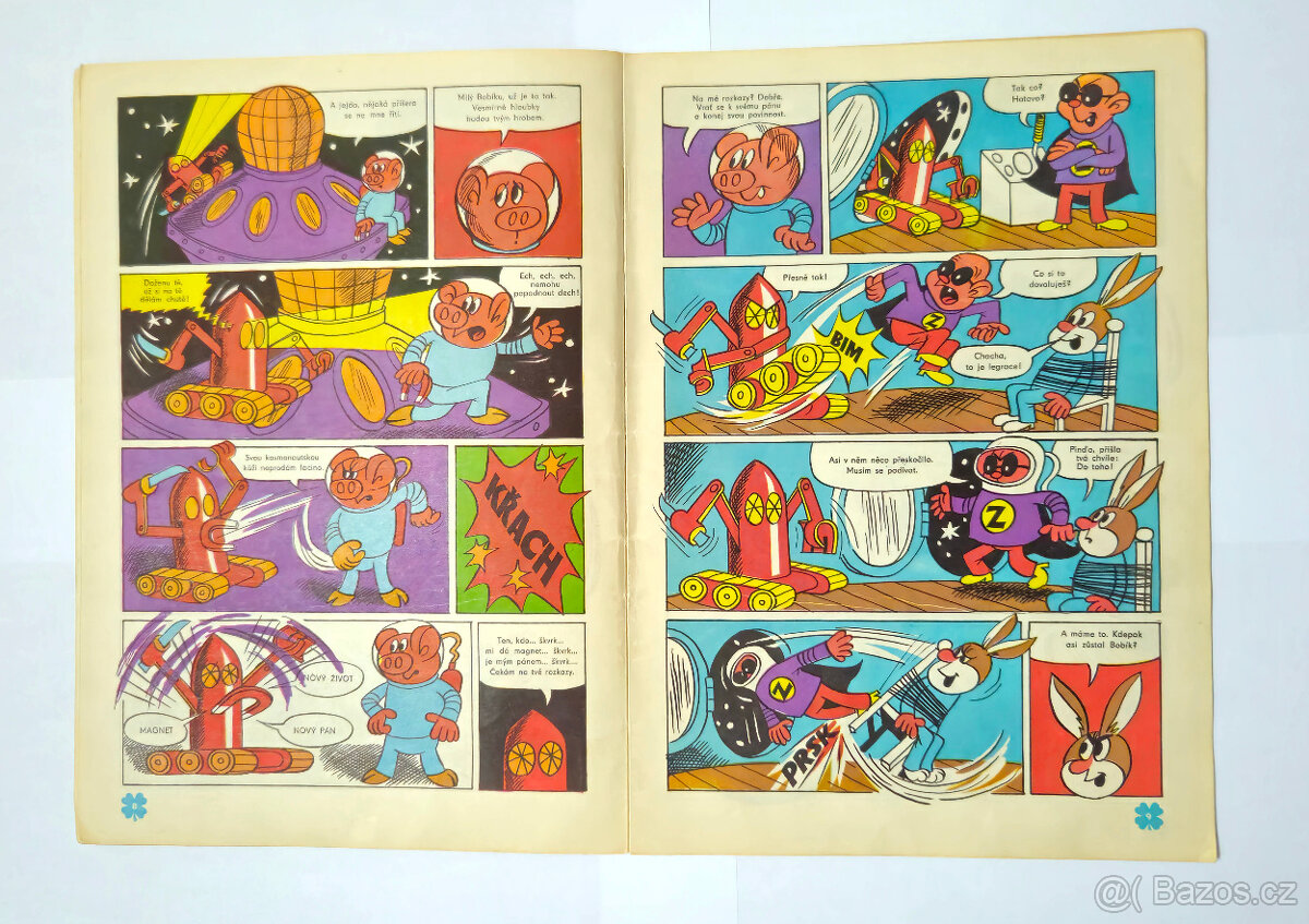 Čtyřlístek č.5 - Dobývá vesmír - Original 1969 - 7