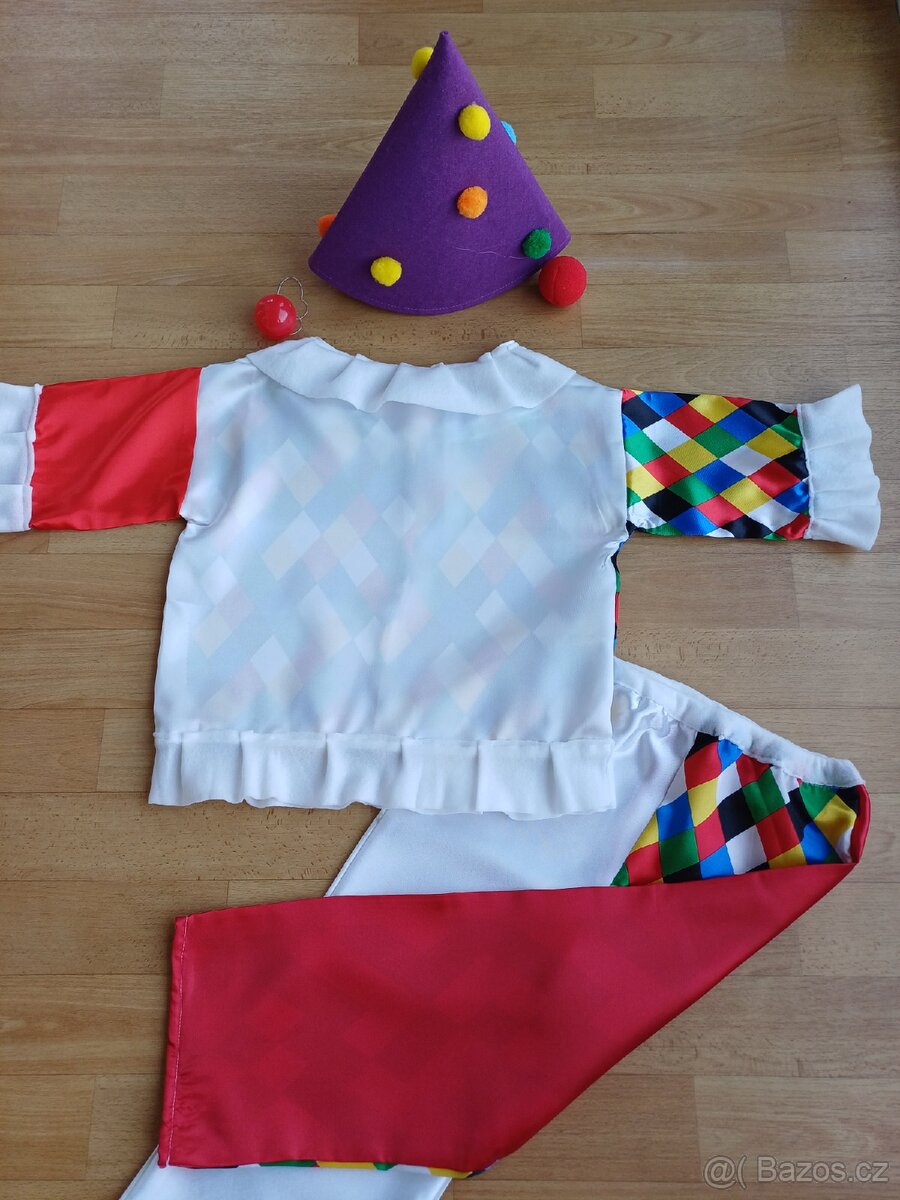 Kostým KLAUN č.3 vel.6-8 let - 7