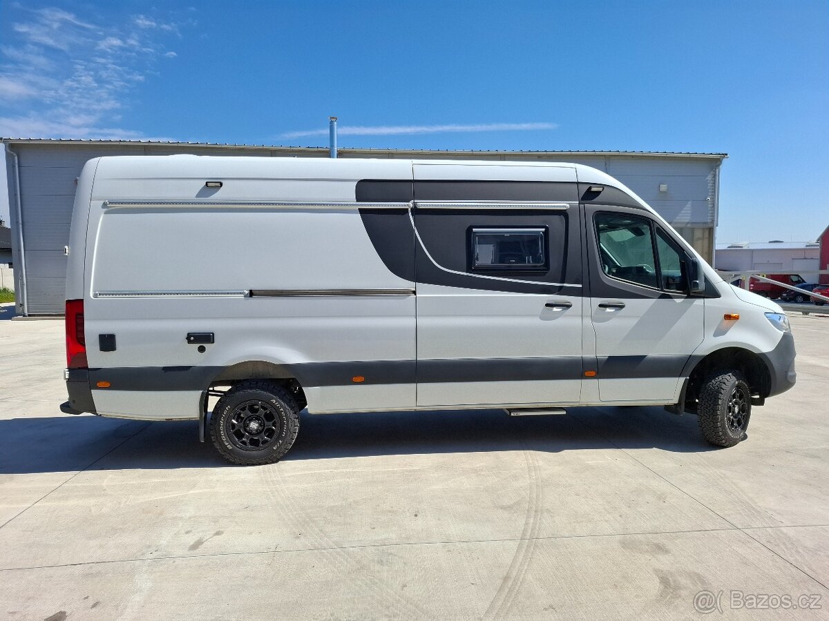 Prodám obytné vozidlo MB Sprinter 4x4 - 7