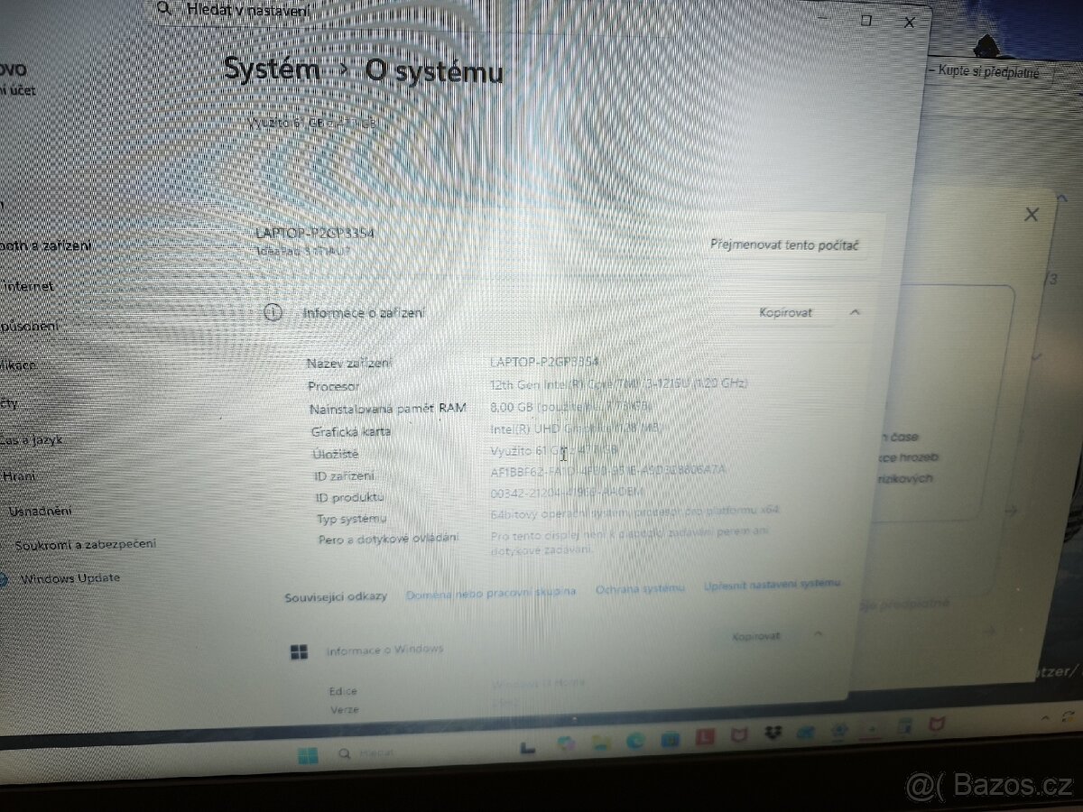 Prodám notebook LENOVO IDEAPAD 3 17,3" v ZÁRUCE - 7