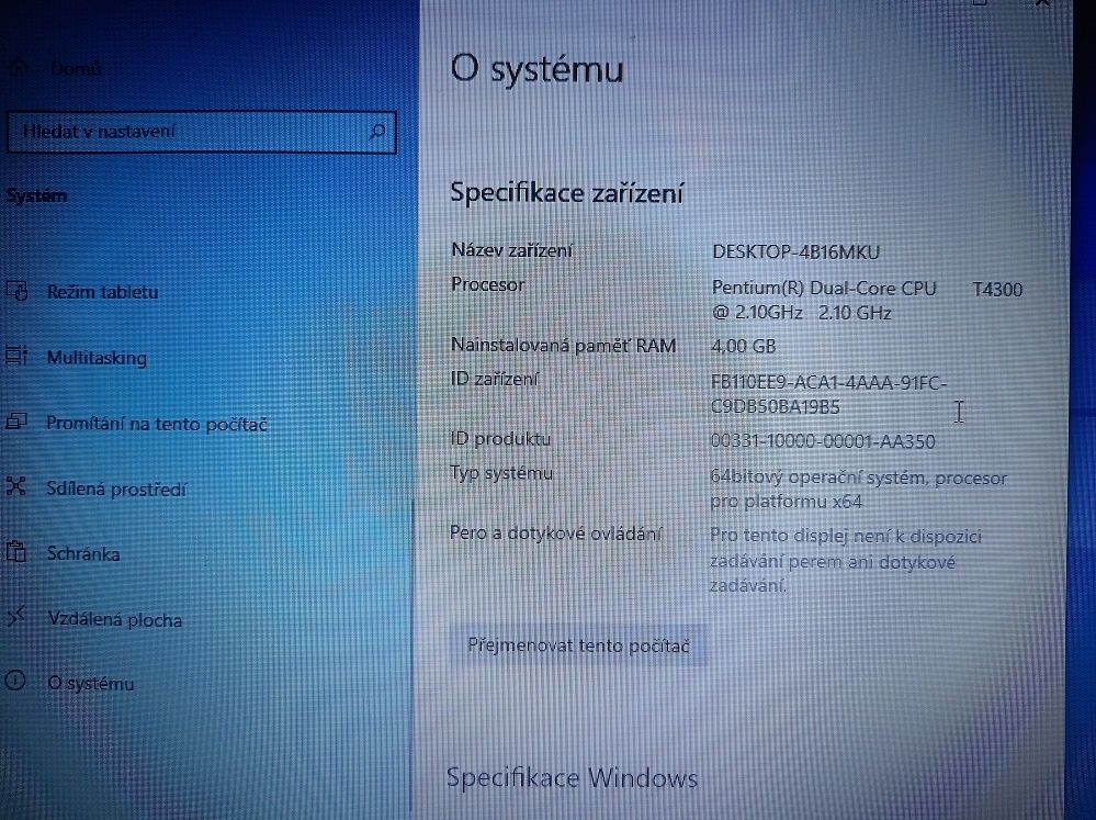Notebook Samsung R530 - 7